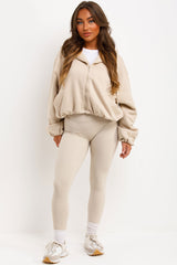 zara womens hooded jacket with elastic hem styledup fashion