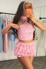 lace top and skirt co ord festival summer holiday outfit styledup uk