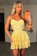 ruffle frilly lace playsuit rave party night out outfit styledup whitefox uk