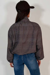 zara check jacket womens uk styledup