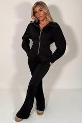 womens black loungewear set styledup uk