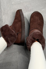 fur trim platform uggs womens uk