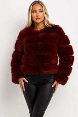 faux fur jacket styledup