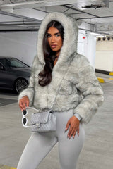 hooded fur jacket styledup