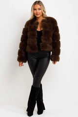 faux fur jacket styledup