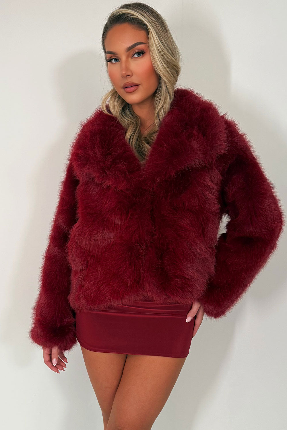styledup fur jacket for womens