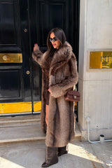 womens zara fur coat styledup
