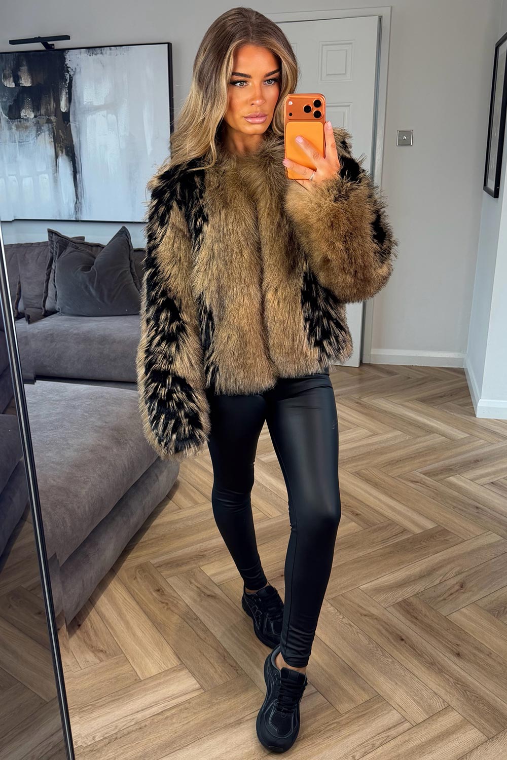 plush fur coat for womens christmas gift for girl friend uk