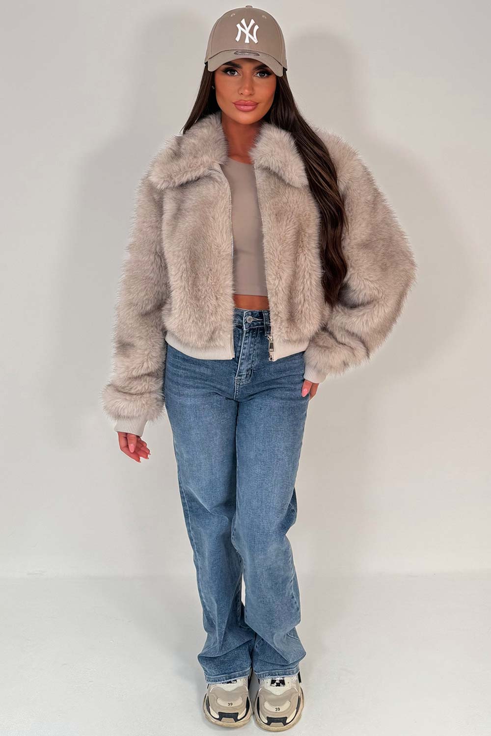 womens fur jacket styledup uk