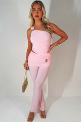 asymmetric top and trousers co ord night out occasion races ladies day outfit uk styledup
