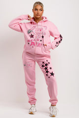 womens oversized hoodie and joggers set