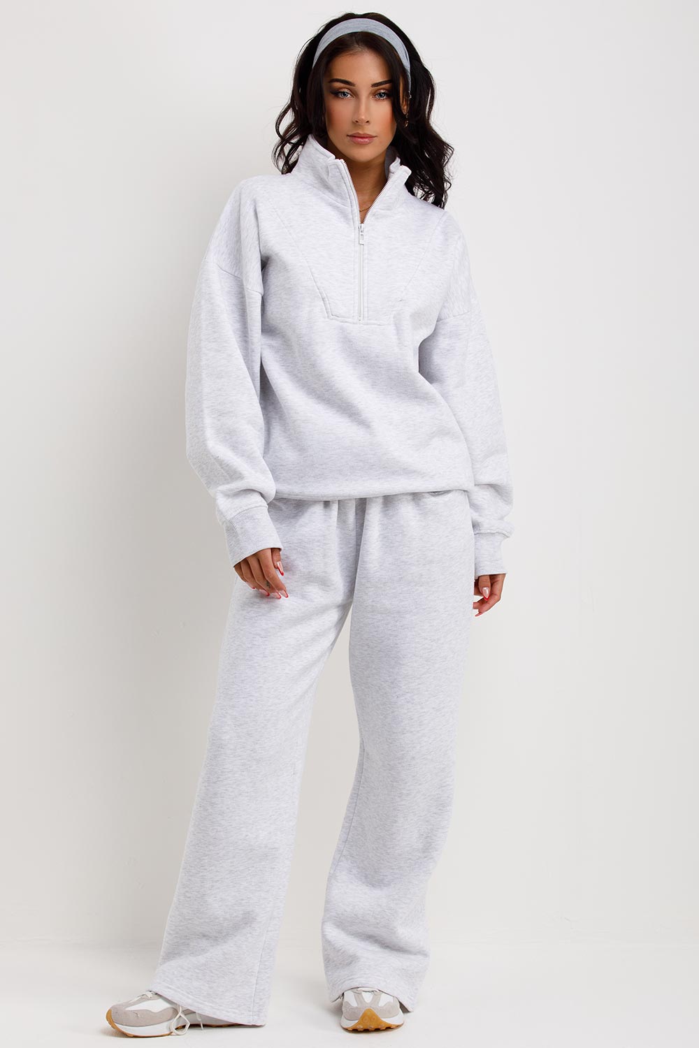 Black Hoodie and Joggers Loungewear Set Limited Edition Slogan –