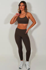 womens sports track jacket bralette and seamless leggings 3 piece activewear set uk lululemon