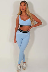 womens alo yoga bra and leggings two piece matching set styledup 