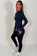 lululemon defime jacket and high rise pant co ord set styledup uk sale