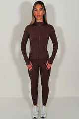 womens lululemon jacket and leggings co ord set activewear lounge set for yoga pilates uk styledup 