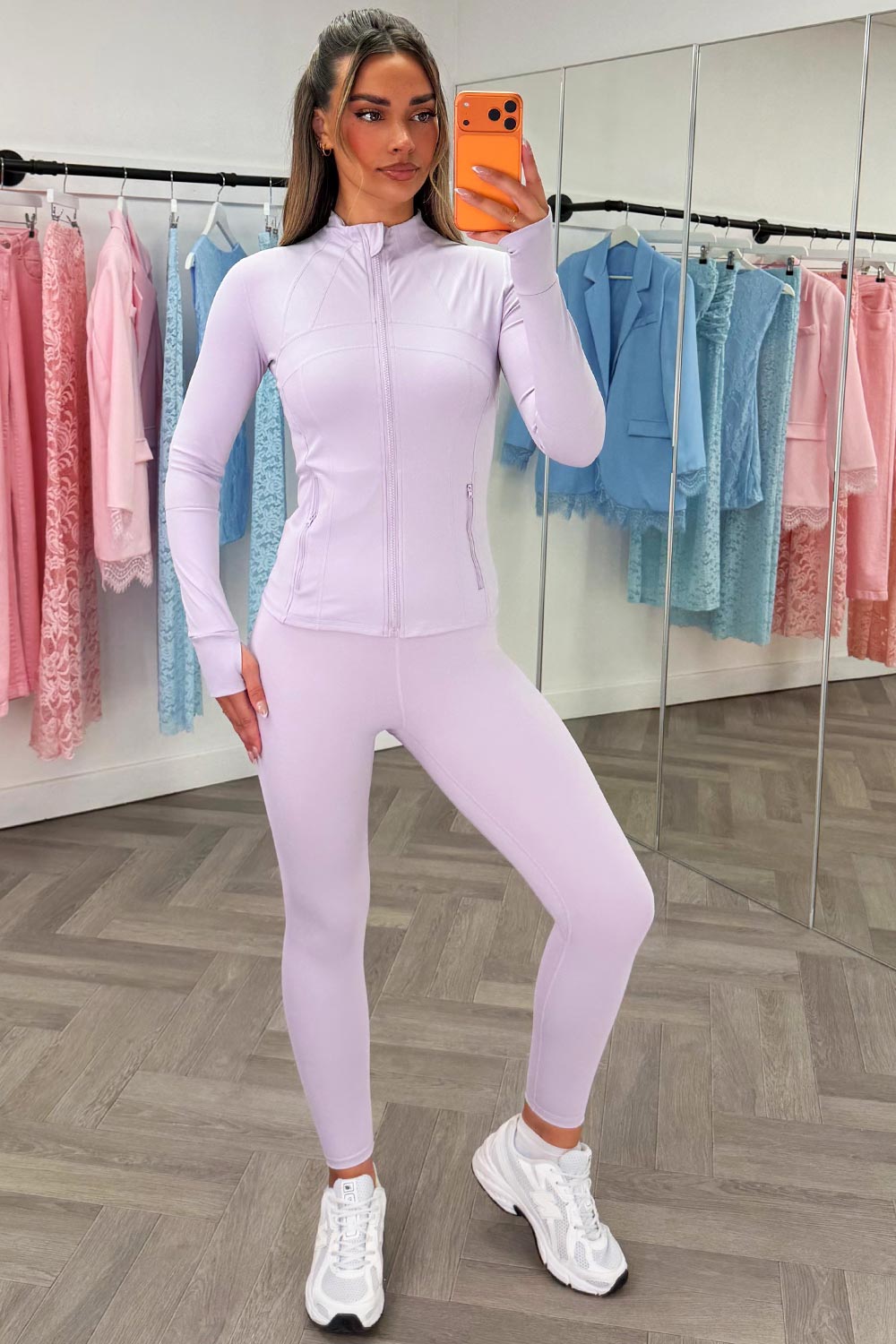 womens lululemon jacket and leggings co ord set activewear lounge set for yoga pilates uk styledup 