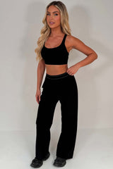 alo inspired suit up wide leg womens trousers styledup uk