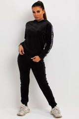 womens velour tracksuit co ord