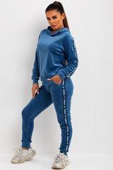 womens velour tracksuit loungewear co ord