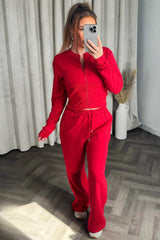 womens joggers and compressed waist crop sweatshirt top tracksuit co ord airport outfit styledup