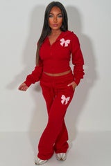 womens zara tracksuit set airport outfit for holidays styledup
