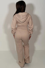 womens zara tracksuit set with bow embroidery styledup uk 