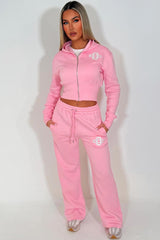 corset hoodie and joggers tracksuit co rod set for womens styledup