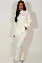 couture club knitted lounge set womens uk styledup