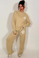 couture club knitted lounge set womens uk styledup