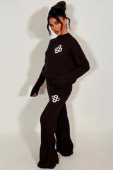 couture club knitted lounge set womens uk styledup