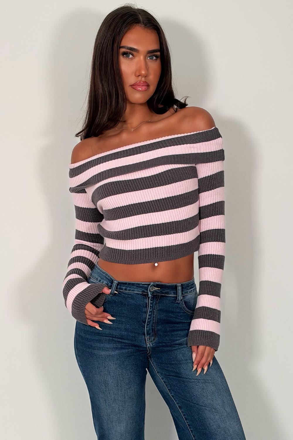 womens stradivarius knitted jumper uk 