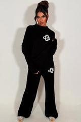 couture club knitted lounge set womens uk styledup