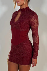 mini dress with long sleeves for date night birthday party night outs styledup uk