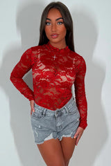 long sleeve bodysuit top date night outfit