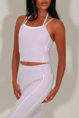 womens alo yoga double up top and leggings two piece matching set styledup sale