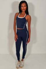airbrush high waist legging and double up top two piece matching set alo yoga uk styledup fashion sale