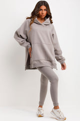 womens hoodie and leggings set loungewear co ord