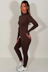 womens lululemon jacket and leggings co ord activewear for gym yoga pilates styledup uk
