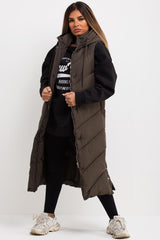 longline gilet womens uk