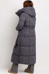 longline padded puffer coat womens styledup