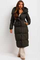 long padded puffer coat womens styledup