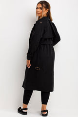 womens trench coat with waist belt