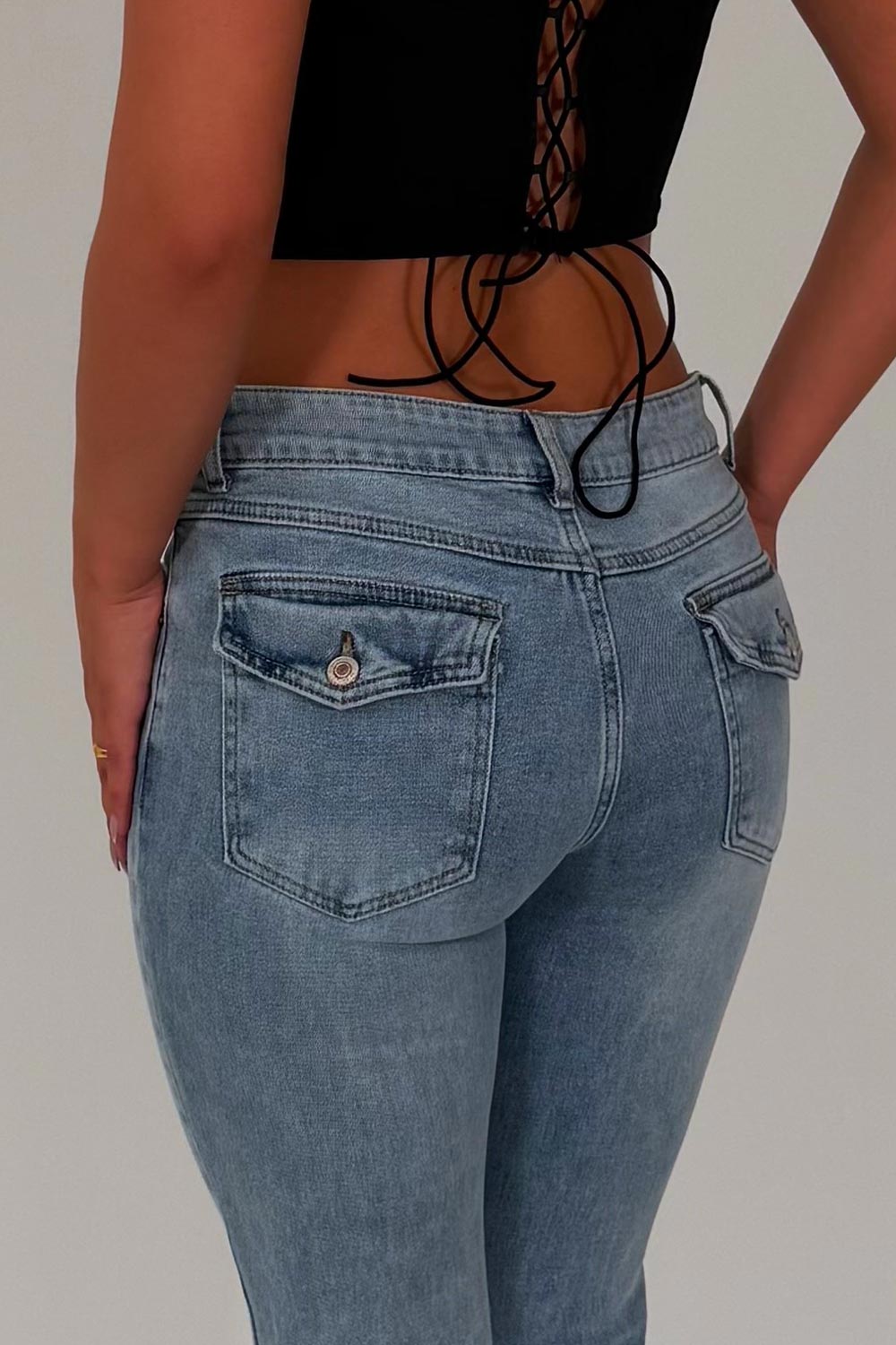 flared leg boot cut jeans zara womens y2k styledup uk