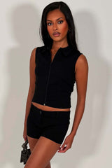 womens shorts and top two piece summer holiday festival outfit styledup whitefox uk