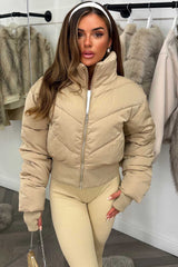 cropped atmosphere puffer jacket womens alo yoga uk