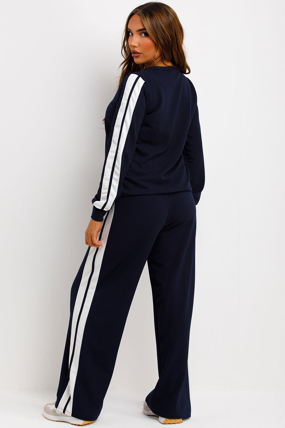 womens navy loungewear set styledup