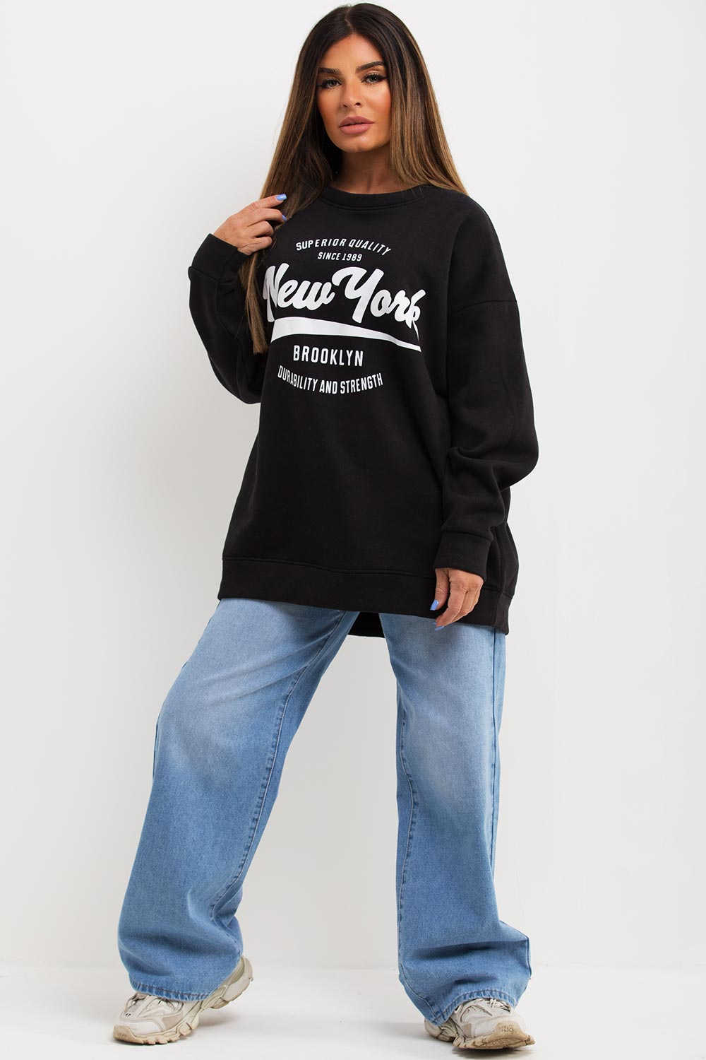 PacSun : New York Oversized Hoodie  Oversized hoodie outfit, Women hoodies  sweatshirts, Oversize hoodie