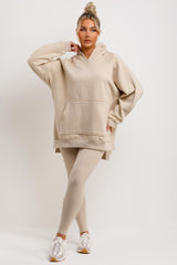 hoodie and leggings set matching loungewear co ord