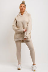 womens hoodie and leggings set loungewear co ord